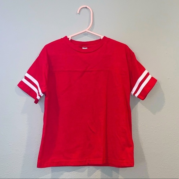Clementine Other - -Red shirt sleeve tee shirt